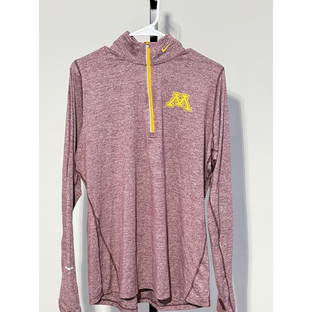 Nike Dri Fit University Of Minneapolis 1/4 Zip Size XL